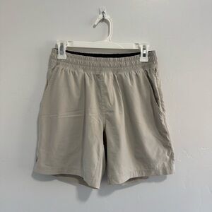 Men’s Rhone Beige Shorts Size Small